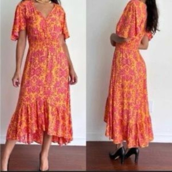 Able the Label long maxi hi lo dress Small - Picture 9 of 9